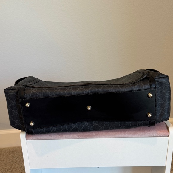 Gucci GG Monogram Black Large Changing Bag Diaper Bag - Picture 8 of 11